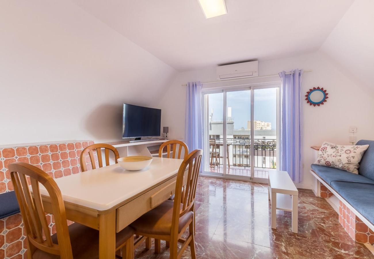 Reformado apartamento en el centro con vista al mar Torremolinos Exterior foto